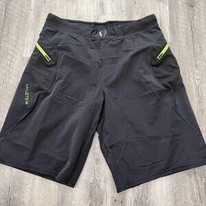 Hylete Shorts Mens Large Regular Black Performance Stretch Gym Workout Crossfit